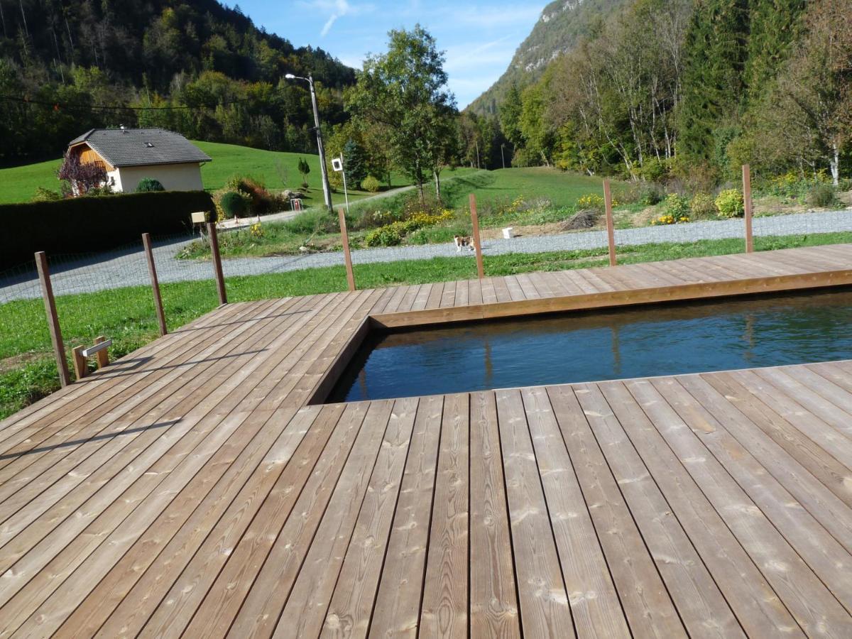 Mieussy Chalet Aux 3 Biches المظهر الخارجي الصورة
